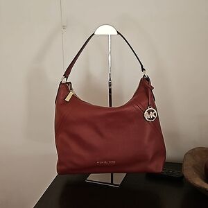 NWT, Michael Kors Aria shoulder bag in brandy.